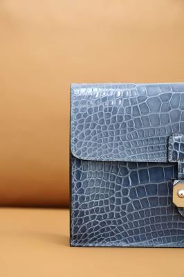 wholesale quality sac a depeches 21 alligator n7 bleu tempete phd